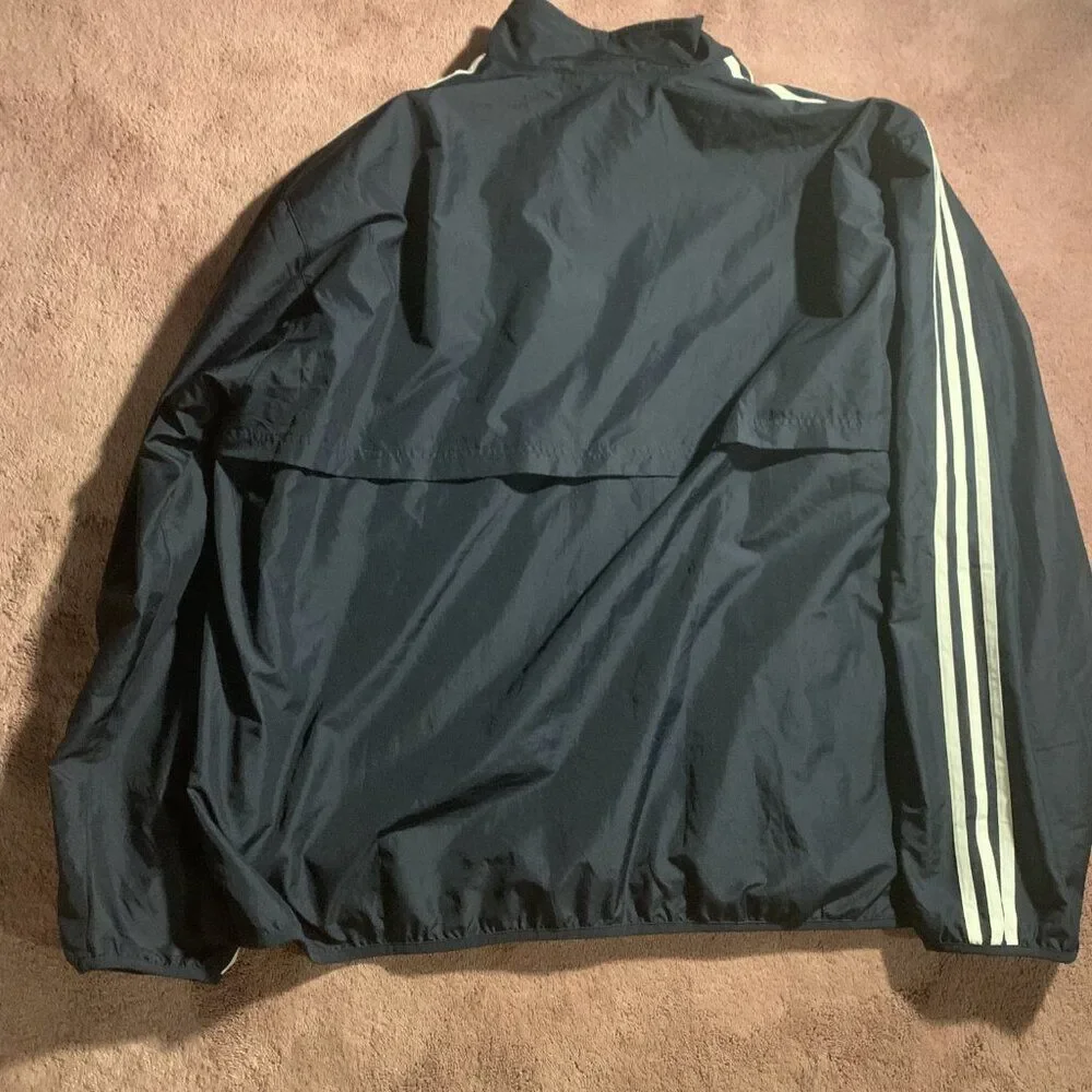 Modern‎ Adidas Three Quarter Zip Windbreaker Type Jacket